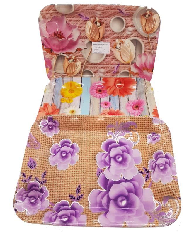 Bandeja plastica 33x24cm aprox. - BANDEJAS DISCONTINUO