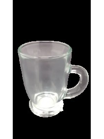 Jarrito café vidrio transparente 150cc aprox - SET DE JUEGOS DE CAFE