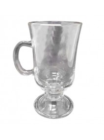 Jarrito irlandés c/pie vidrio 260cc aprox - SET DE JUEGOS DE CAFE