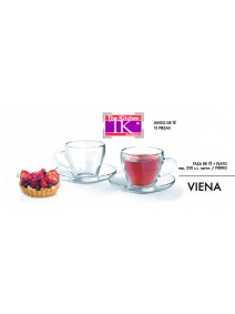Set x6 tazas de te MOROCCO VIENA 230ml ap - VIDRIO