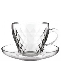 Set x6 tazas de te MOROCCO ANKARA 230ml ap - VIDRIO