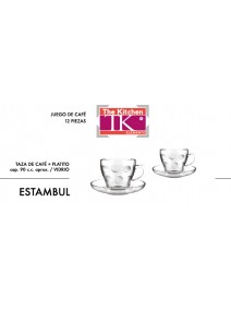 Set x6 tazas de cafe MOROCCO circles 90ml ap - SET DE JUEGOS DE CAFE