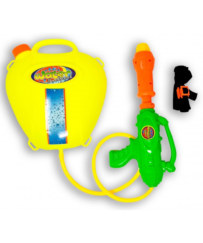 BL Pistola de agua c/mochila 48x38cm aprox - PISTOLAS DE AGUA