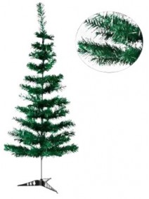 Árbol verde 180cm-435 ramas-5cm- base plástica - NAVIDAD
