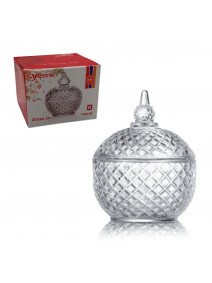 Caramelera de vidrio c/tapa - POSAMASAS