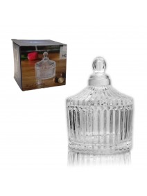 Caramelera de vidrio c/tapa - BAZAR - VIDRIO