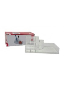 Caja c/8 divisiones 17.5X9.5X6.5cm aprox -Acrílico - ORGANIZADORES