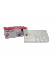 Caja c/6 + 2  + 2 divisiones 17.5X9.5X7cm aprox - ORGANIZADORES