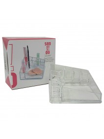 Caja c/8 divisiones 13.8X13.8X7.2cm aprox - Acríl - ORGANIZADORES
