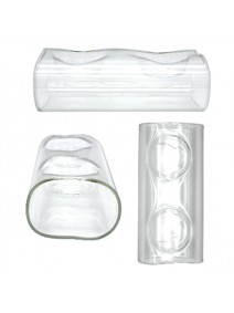 Candelabro rectangular x2 - 5x15cm - PORTAVELAS