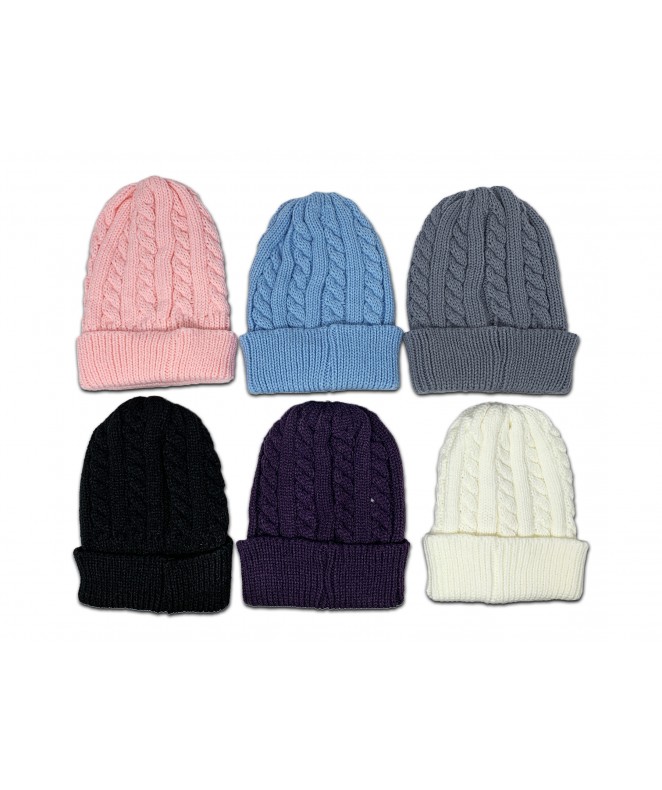 Gorro zig-zag - 6 colores surt- 65g/pc - GORROS-