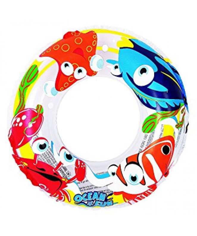 aro salvavidas c/pescaditos full color 50cm aprox - INFLABLES