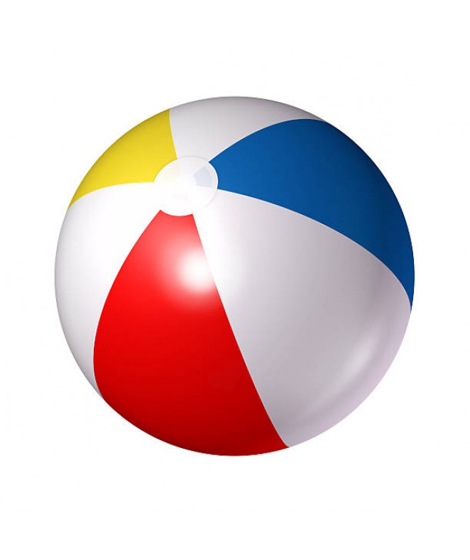 pelota inflable playera 40cm aprox - INFLABLES