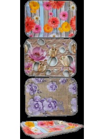 Bandeja plastica 33x24cm aprox.