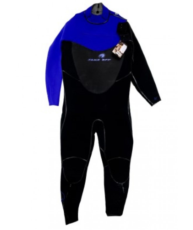 Traje surf de neopr manga larga LISO -4/3MM - CAMPING