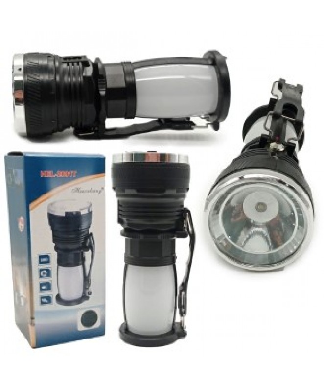Farol recargable c/manija luz frontal- luz lat - LINTERNAS Y SEGURIDAD