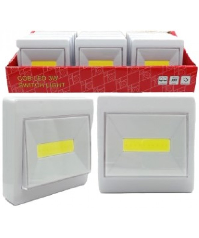 Luz de emergencia 3AAA 9X9cm aprox - LINTERNAS Y SEGURIDAD
