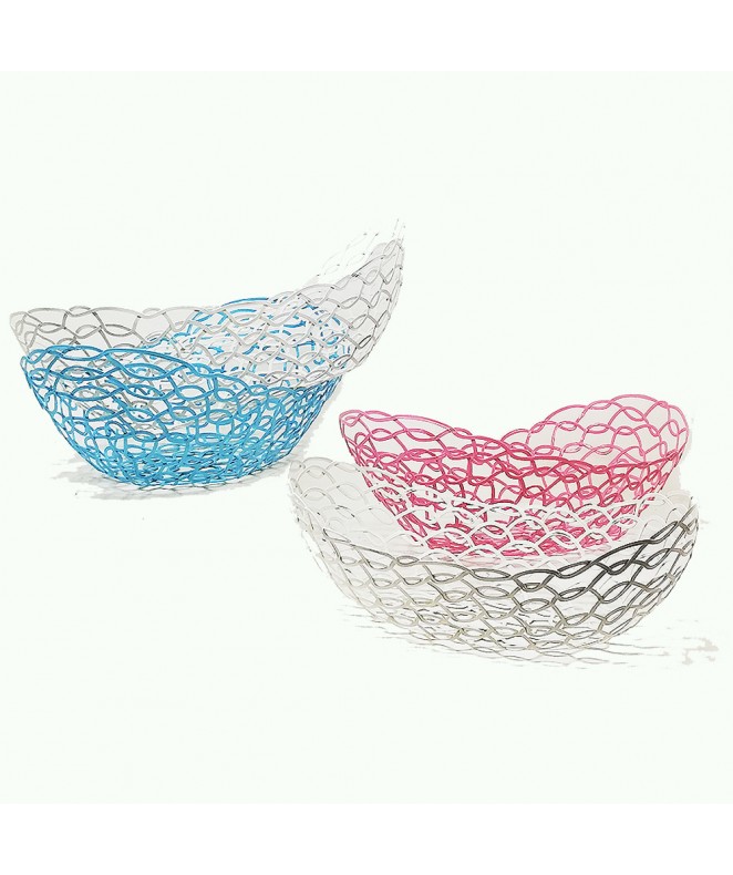 Set de 3 bandejas ovales- 34x21+28x17+24x14.5cm ap - PLASTICO-METAL