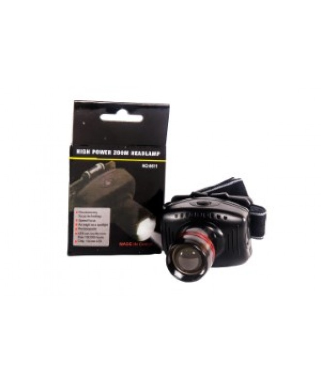 Linterna p/cabeza c/1 led 3 pilas AAA (no incluid - CARRITOS DE COMPRA