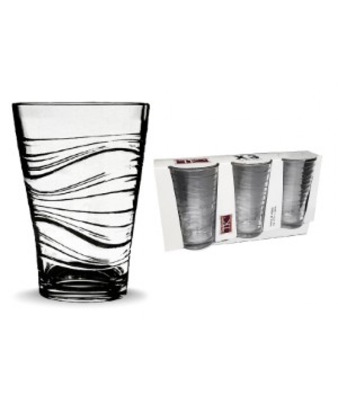 Px3 vasos t/l IBIZA 470ml aprox. - VASOS EN CAJA DE REGALO