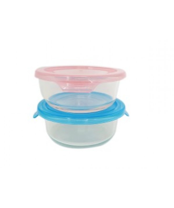 Bowl c/tapa plastica redondo UNIQUE- 13cm ap - TETERAS DE HIERRO