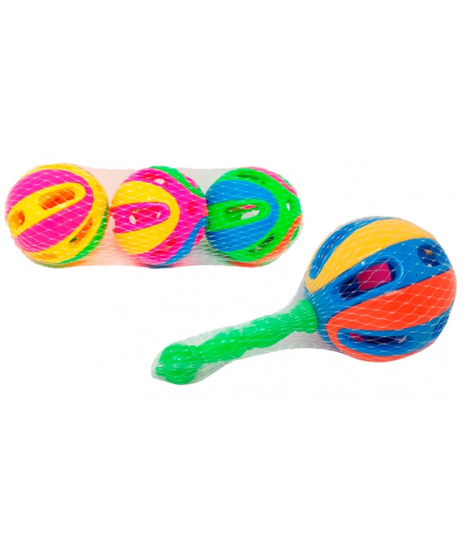 RD X3 Pelotas didacticas 8cm aprox - JUGUETERIA