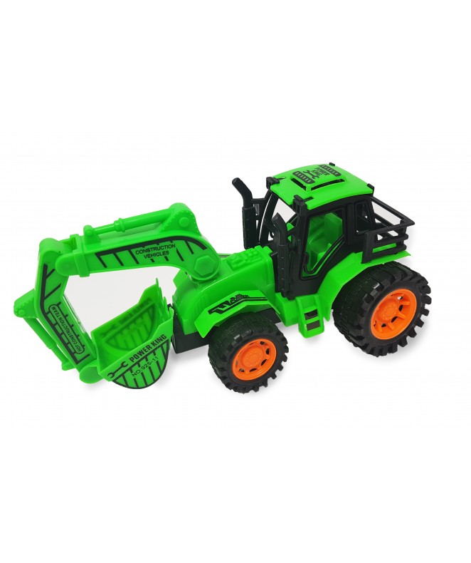 BU Tractor excavador en 3 colores/ 23*12 aprx - JUGUETERIA