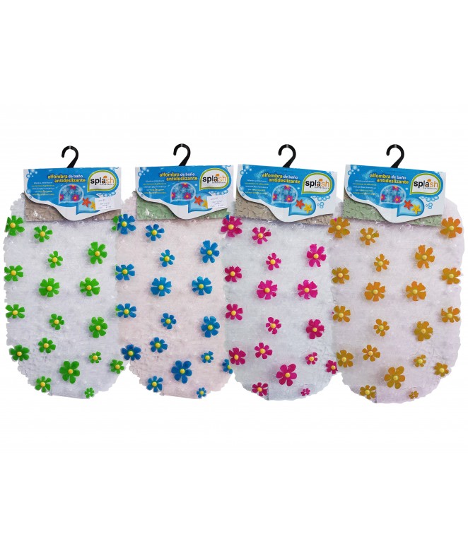 alfombra pvc p/baño .PRIMAVERA. 70*40cm aprox. - ALFOMBRAS DE BAO-