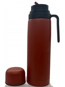 Termo bala con agarre 1L aprox - ACERO