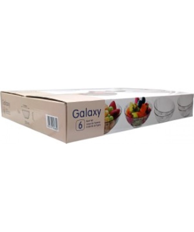 Set x6 compoteras de vidrio GALAXY 325ml - 