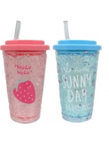 Vaso doble pared con sorbete 410cc aprox - 