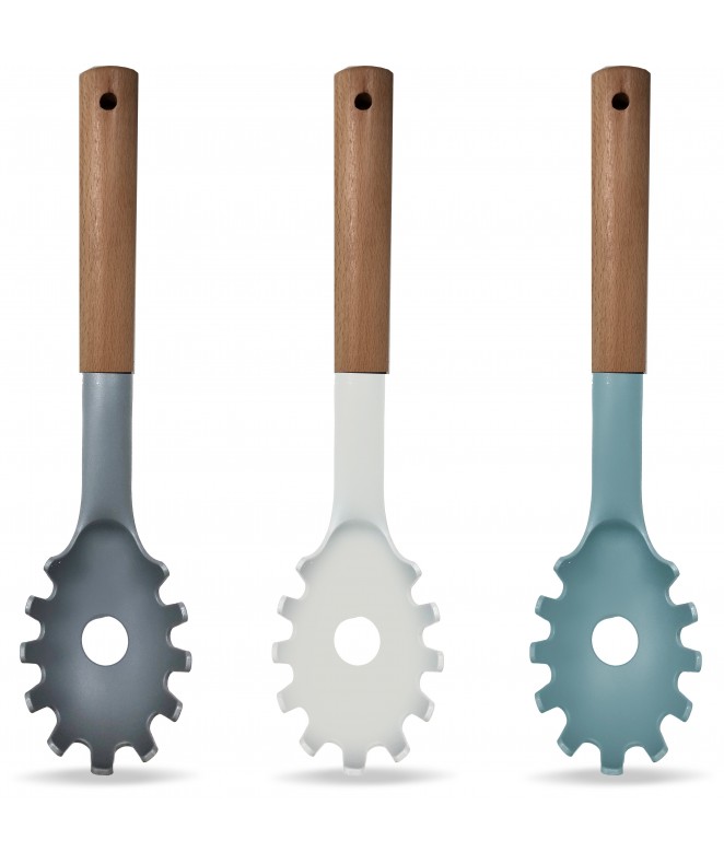 Spaghetti 35cm aprox de madera c/ nylon - VIDRIO