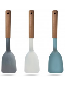 Espátula 35cm aprox de madera c/ nylon - VIDRIO