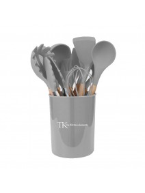 Set x7 pzs- 6 utensilios+rack - NYLON - 