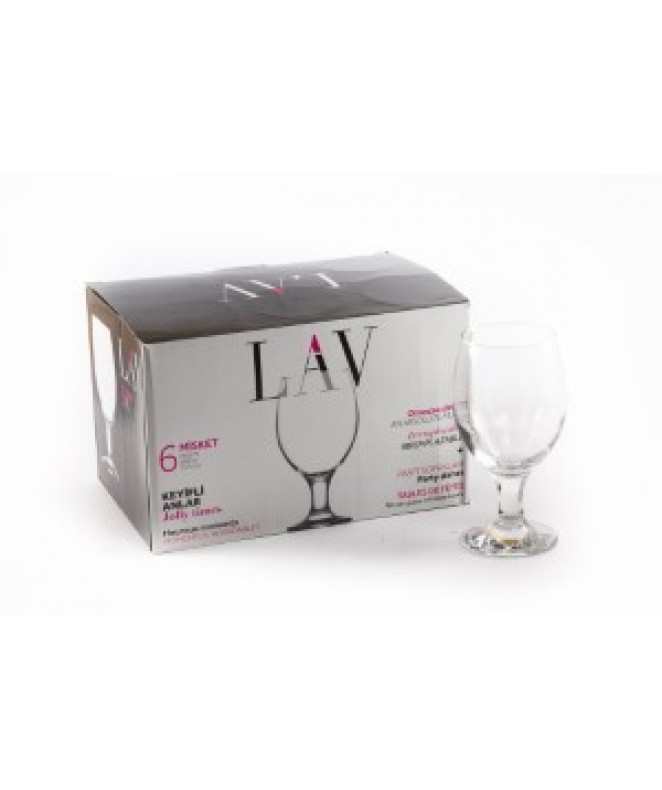 pack x6 copas MISKET cerveza 400cc - COPAS EN CAJA DE REGALO
