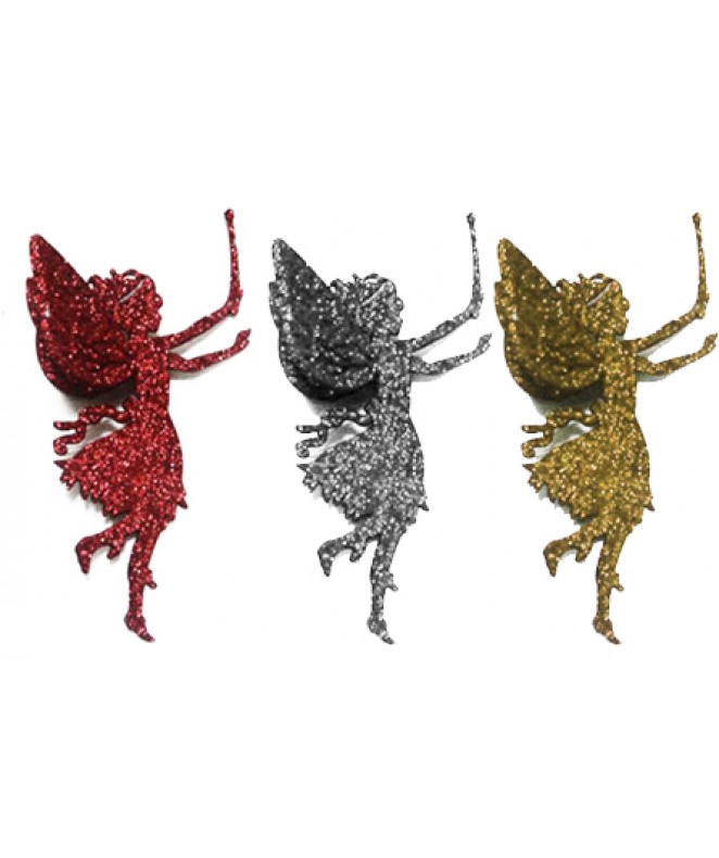 Hada mágica p/colgar 17cm aprox - 4 colore - 