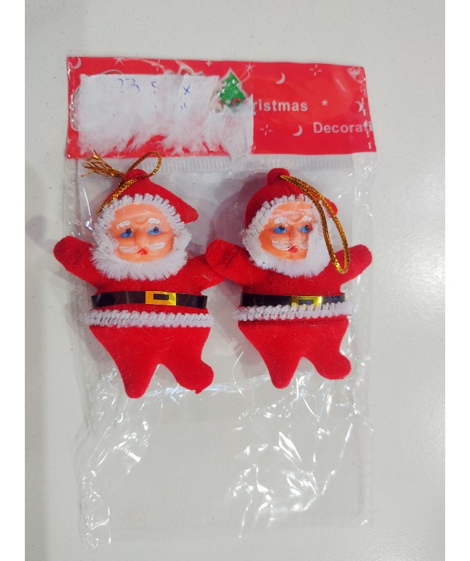 Set x2 noeles 7cm c/u - 