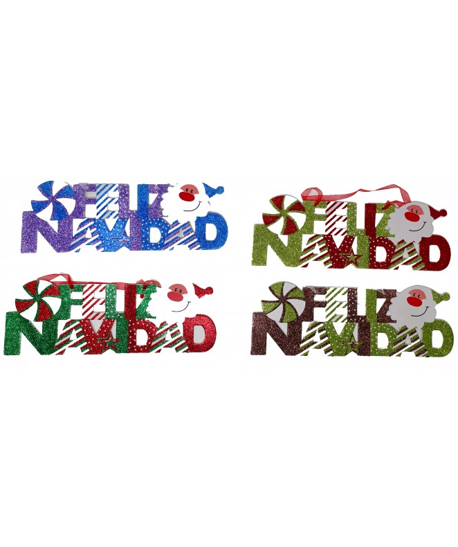 Cartel feliz navidad