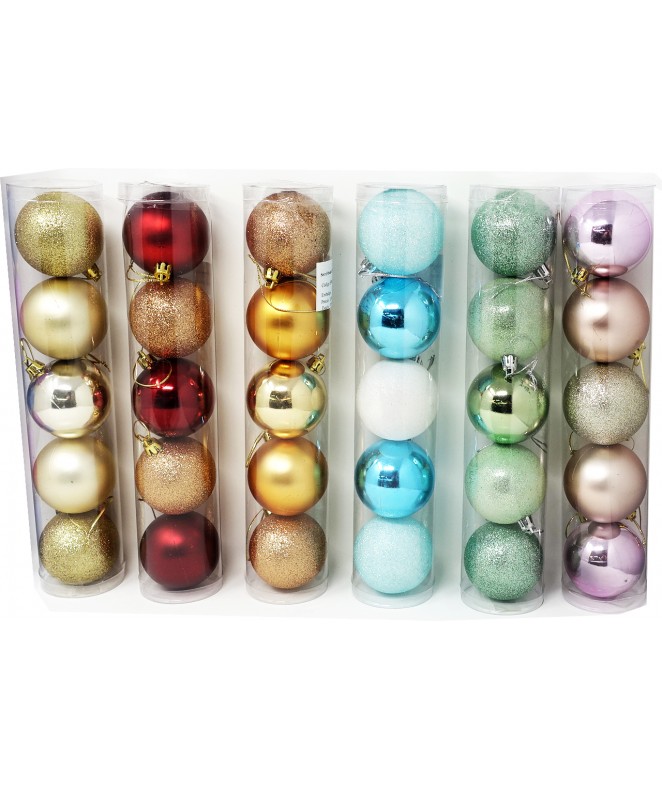 Set x5 bolas nº6-6 surt - NAVIDAD