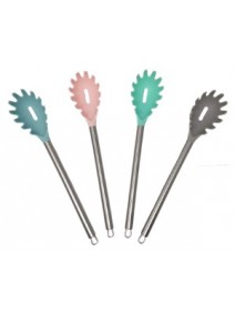 Cuchara p/spaghetti nylon + acero inox PASTEL - DISCONTINUO