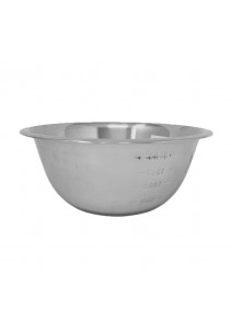 bowl ac. inox. c/medidas-24 cm-2000 cc p/batido - BOWLS Y ENSALADERAS