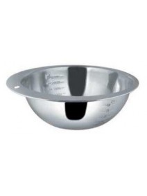 bowl ac.inox  PREMIUM c/ med  1200cc   -270gr - BOWLS Y ENSALADERAS