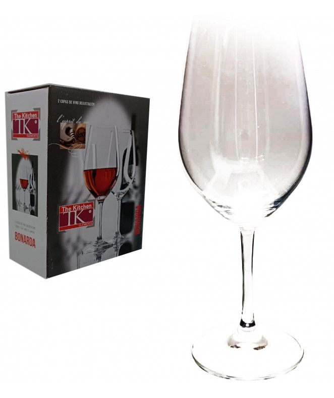 pk x2 copas de vino BONARDA 480cc aprox. - ENSALADERAS