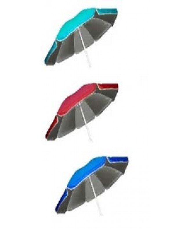 ###sombrilla IPANEMA 180cm DP recl- tubo 28/32mm surt 3 - PLAYA