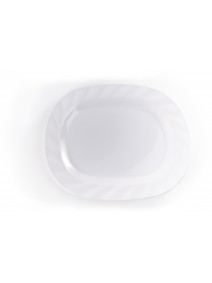 bandeja rect.dec BLANCO 35 cm.aprox - MELAMINA