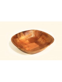 ensaladera 20 cm madera cuadrada - DISCONTINUO