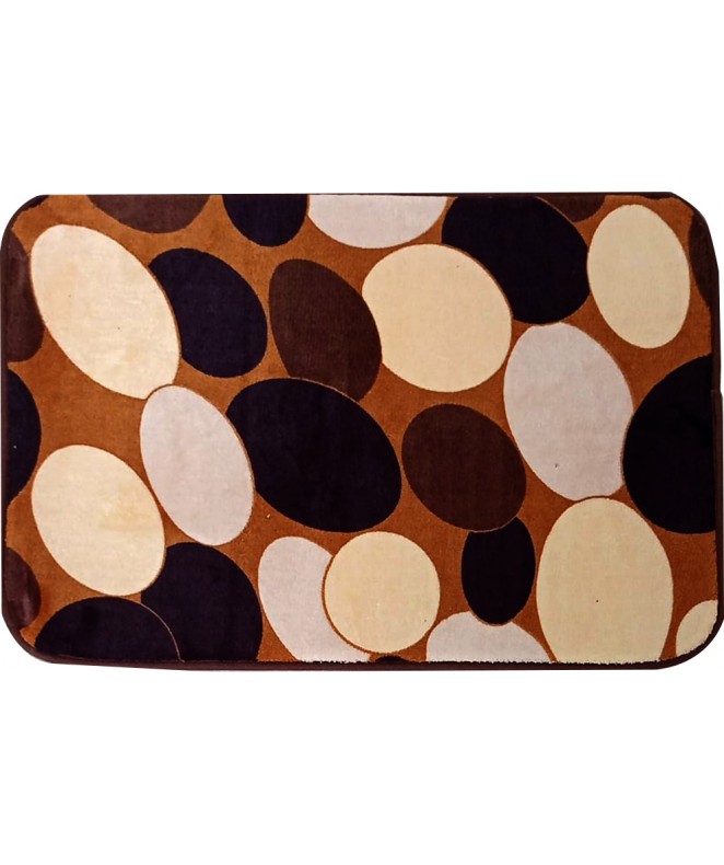 Alfombra de baño c/base antideslizante- 60x40 cm a - ALFOMBRAS DE BA�O-