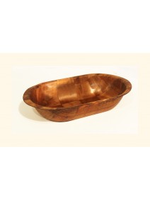 Bowl ovalado de madera laminada 20x35cm aprox - BANDEJAS DISCONTINUO