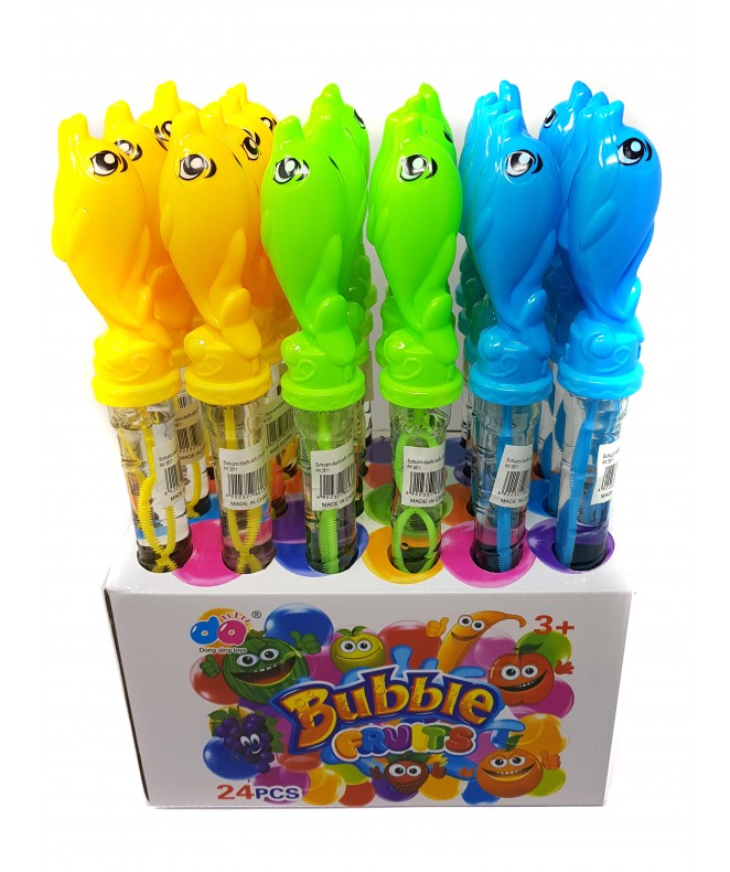 Burbujero diseño delfín 37cm aprox - JUGUETERIA