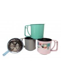 Tamizador de harina 10cm aprox - acero inox - 